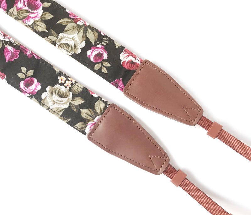 Alled Camera Strap Neck, Adjustable Vintage Floral Camera Straps Shoulder Belt for Women/Men,Camera Strap for Nikon/Canon/Sony/Olympus/Samsung/Pentax ETC DSLR/SLR - Image 5